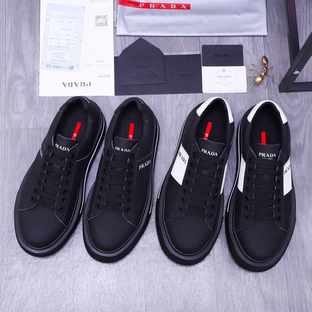 Product trademark: Prada casual shoes Standard size: 38-44 Product material: Sel