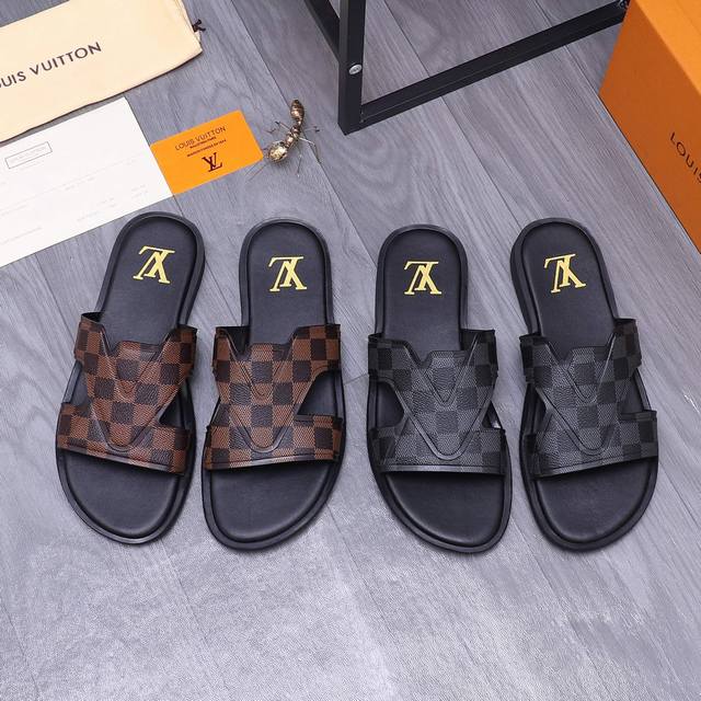 Product trademark: Louis Vuitton slippers True size: 38-44 45.46 Custom-made, no