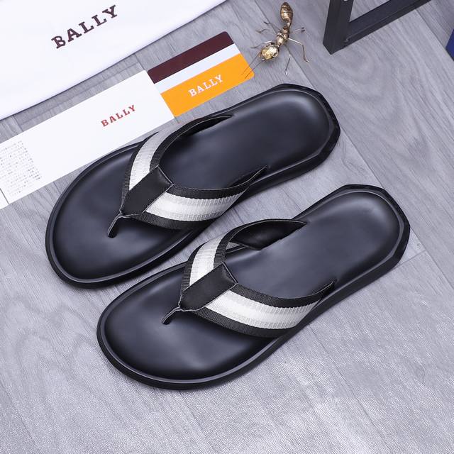 Product brand: Bally flip-flops Standard size: 38-44 45.46 can be customized Pro