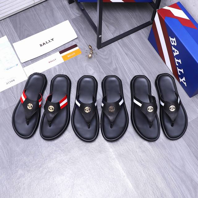 Product brand: Bally flip-flops Standard size: 38-44 45.46 can be customized Pro
