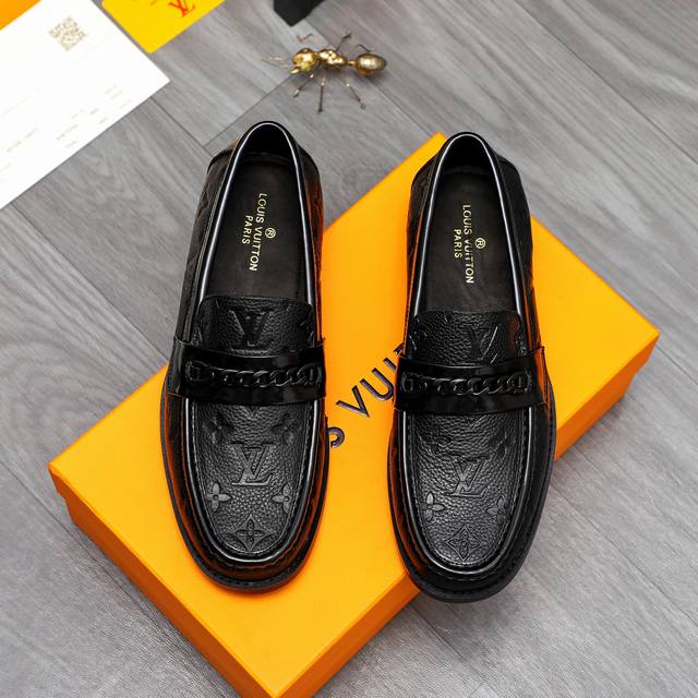 Product trademark: Louis Vuitton business casual leather shoes Standard size: 38