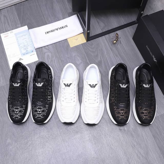 Product brand: Armani Armani casual shoes Standard size: 38-44 Product material: