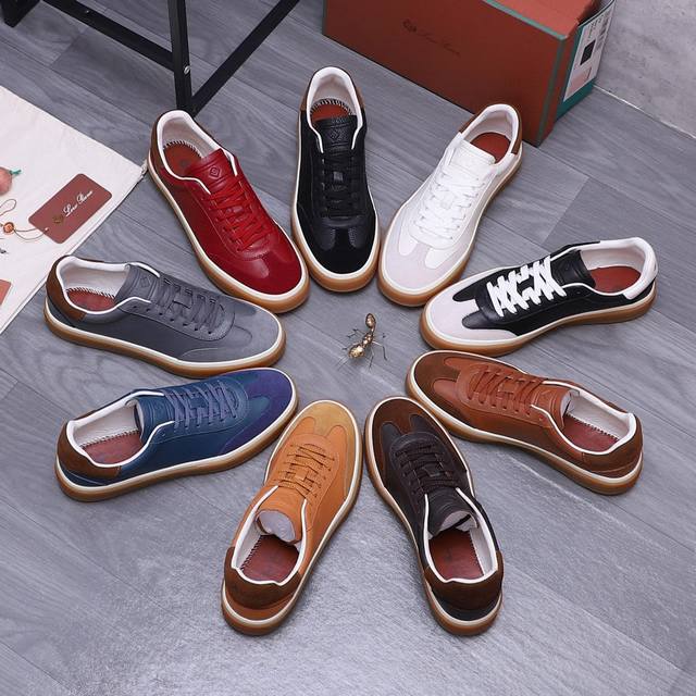 Product brand: Loro Piana casual sneakers Standard size: 38-44 Product material: