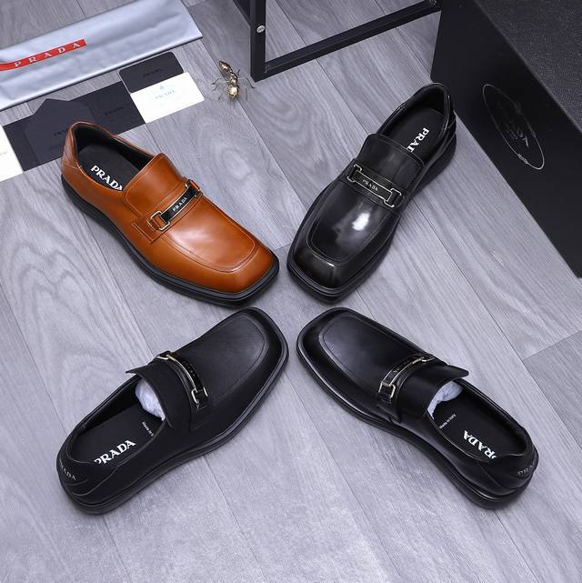 Product trademark: Prada business casual leather shoes Standard size: 38-45 Prod