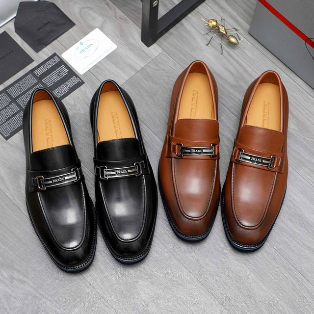 Product trademark: Prada Prada formal business leather shoes Standard size: 39-4