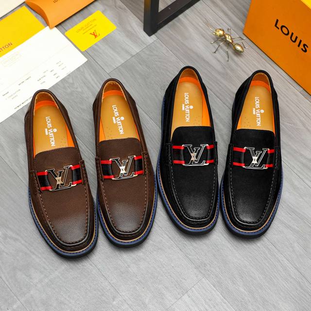 Product trademark: Louis Vuitton business formal slip-on shoes Standard size: 38