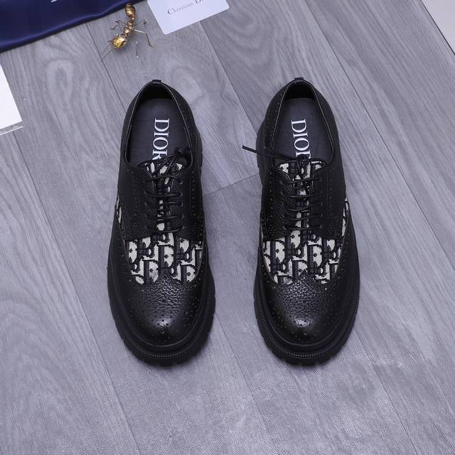 Product trademark: Dior Dior casual business leather shoes Standard size: 38-45