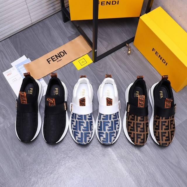 Product trademark: Fendi Fendi casual shoes Standard size: 38-44 45 Customized,