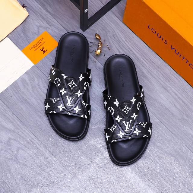 Product brand: Louis Vuitton slippers Standard size: 38-45 Product material: Sel