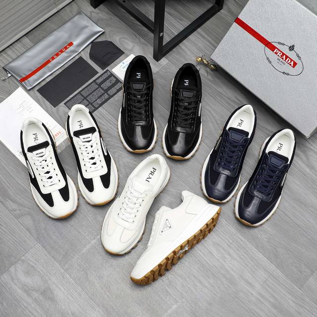 Product trademark: Prada casual shoes Standard size: 38-44 Product material: Sel