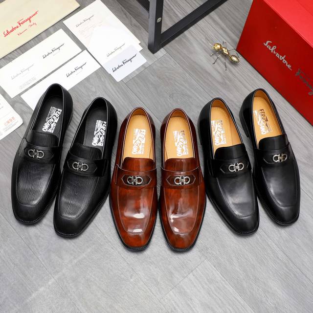 Product brand: Ferragamo Ferragamo dress shoes Standard size: 38-45 Product mate