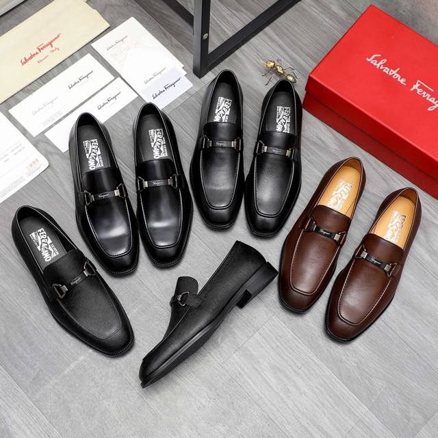 Product brand: Ferragamo Ferragamo dress shoes Standard size: 38-45 Product mate
