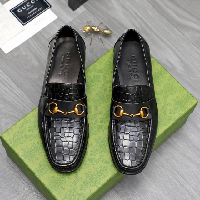 Product brand: Gucci leather shoes Standard size: 38-44 45 Custom made, no retur