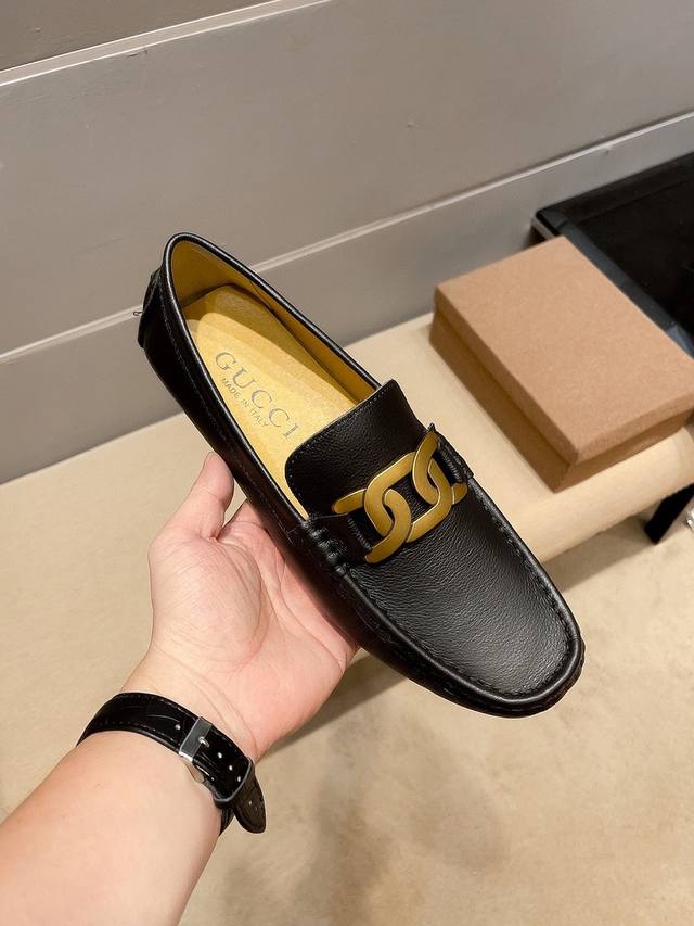 Brand Gucci, Gucci's official high-quality moccasins ~ Four Seasons Fashion Shoe