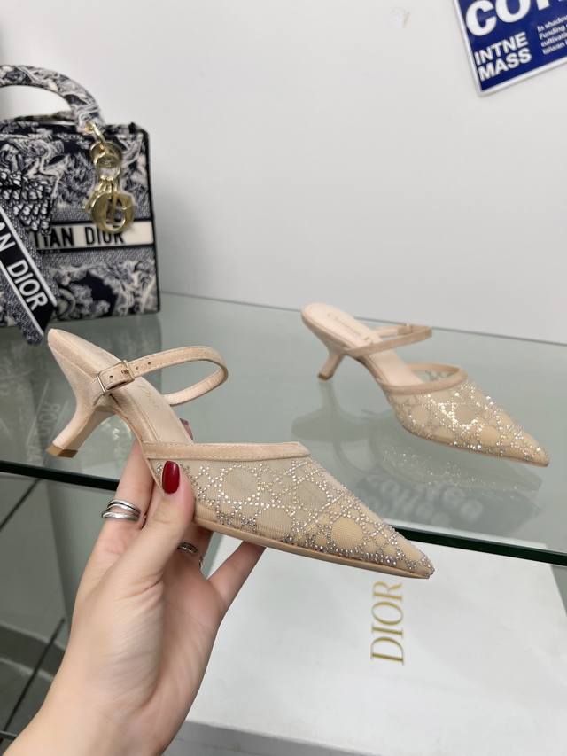 Factory P price P Dior 2025 Spring and Summer Catwalk New Bling...Bling... Cryst
