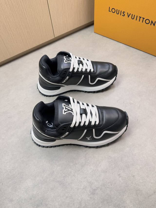 Louis Vuitton -High-end quality original casual sports shoes -Upper: imported Na