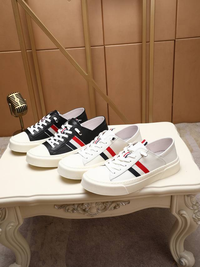Real price Thom Browne top men's shoes official website original copy, the upper