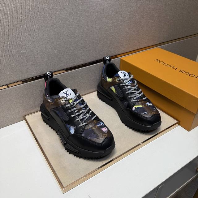 Factory price Pp Lv~ Men's casual shoes 2025Z counter simultaneous sale Size: 38