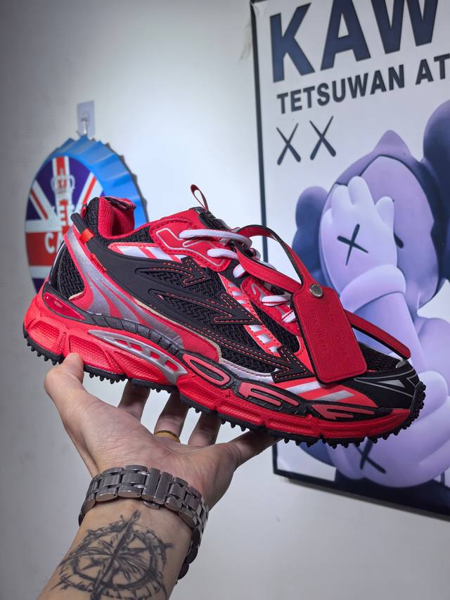 Off-White Be Right Back Round Toe Lace-up Comfortable Lightweight Lifestyle Casu