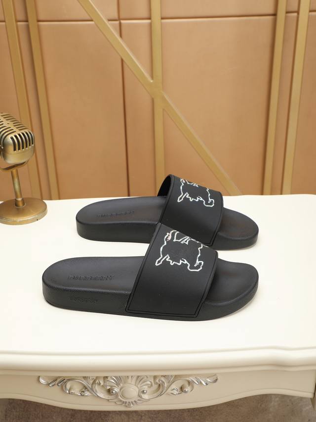 Factory P price P real price Burberry Burberry couple slippers new model is on t