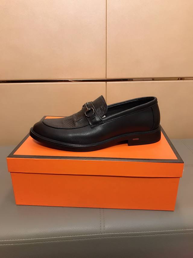 Factory Price P Gucci latest men's casual leather shoes High-end men's versatile