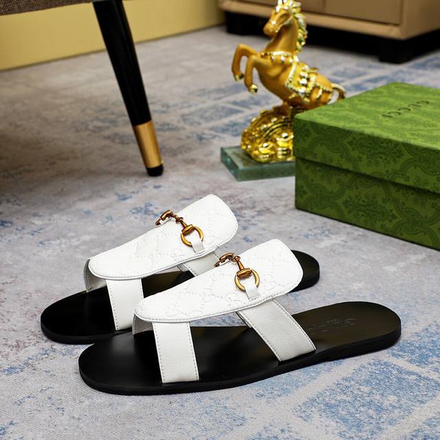 Factory Price Gicci New Sandals, High-end 1:1 Customized Mold, Original Rubber O