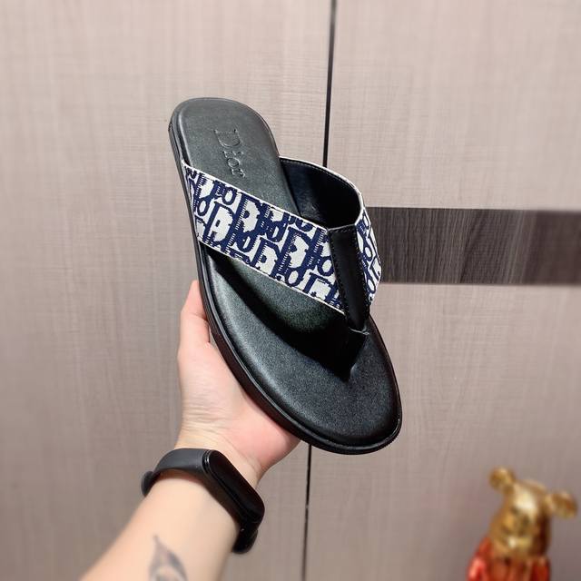 Slippers: New factory price: Dior* high version series slippers, top purchasing