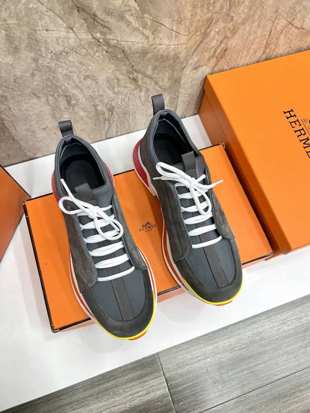 Herm** -High-end quality original -Upper: imported calfskin, imported calfskin,