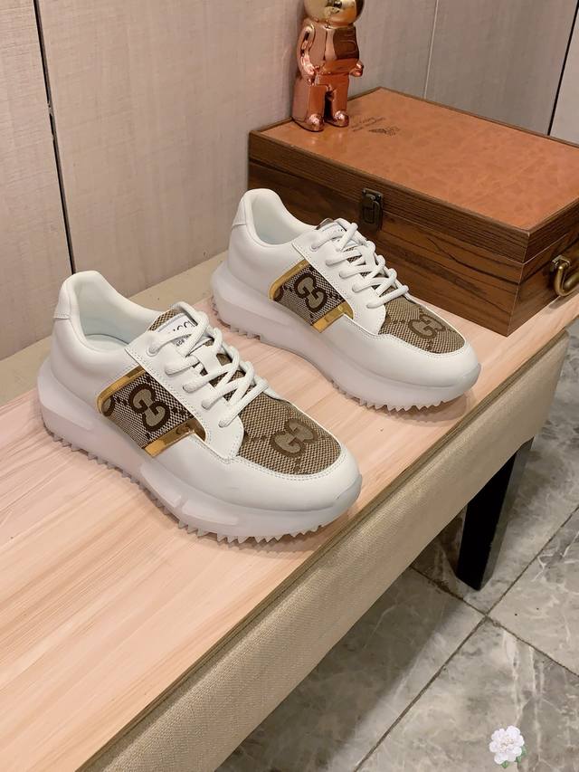 New style: Factory price Gucci* Latest hot casual shoes, top brand luxury ~ purc