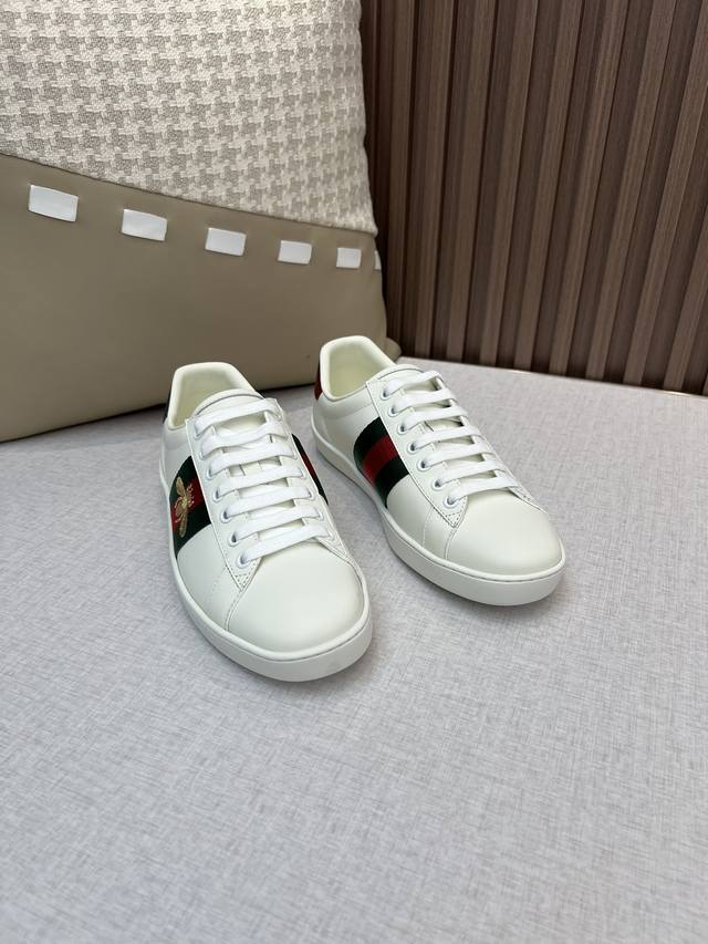 Factory price Pp, couple style Gucc*Gucci couple style white shoes series, new u