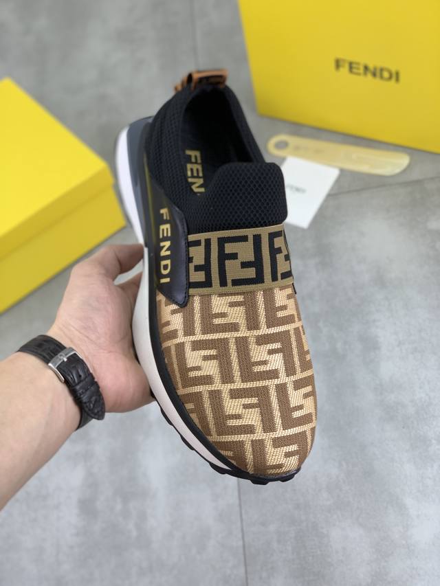 Factory Price Men's Men's Sports Shoes Original Little Monster New Fendi Fendi's