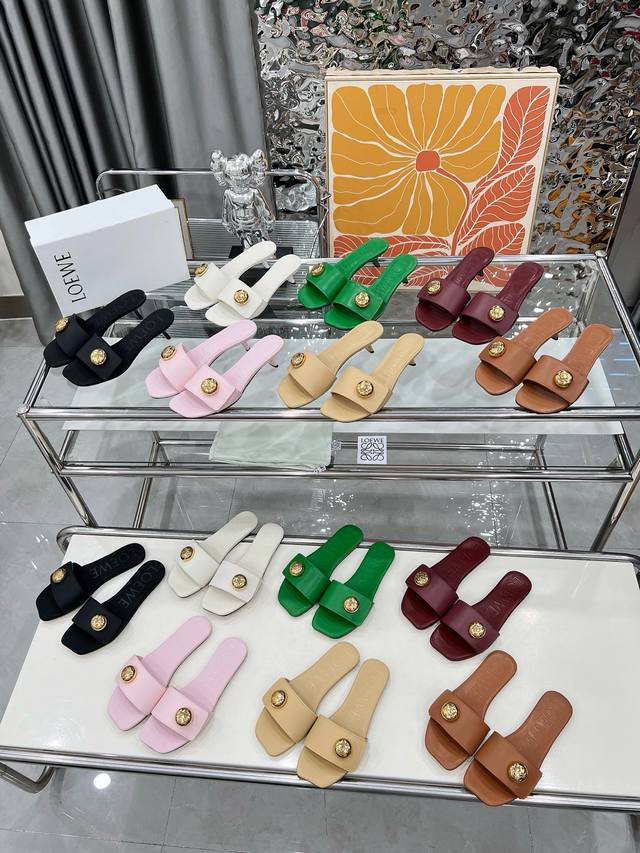Factory P price women's clothing women's shoes sports original Loewe new slipper