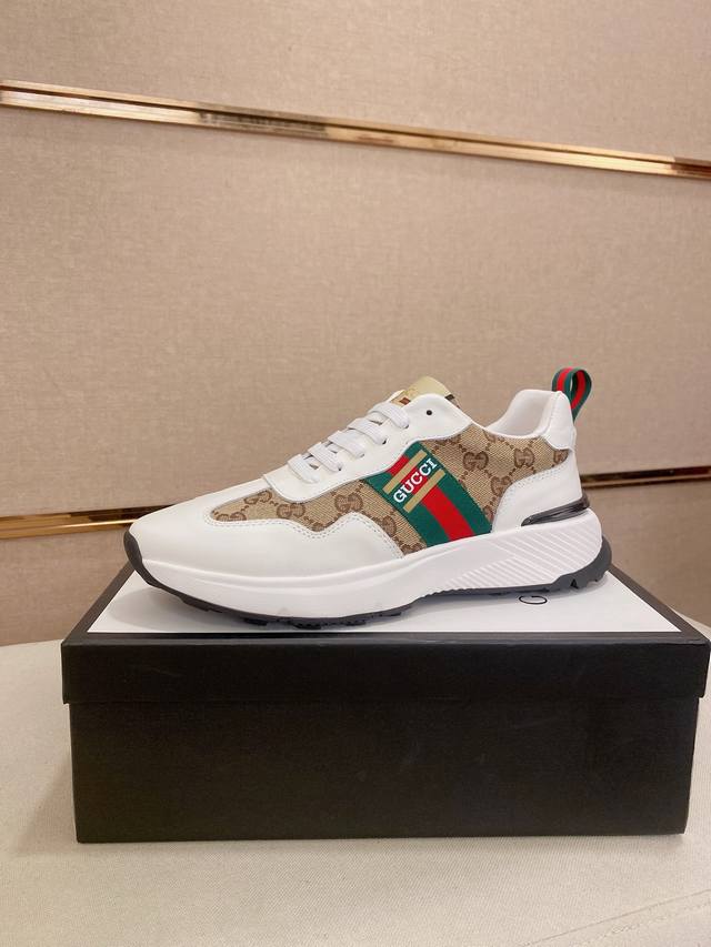Factory price men's sports shoes original Gucci new counters for sale simultaneo
