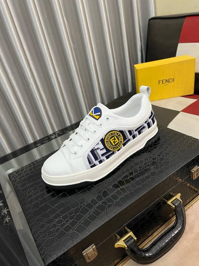 Factory Price Men's Shoes Sports Original Fendi Fendi Men's Latest Casual Shoes!