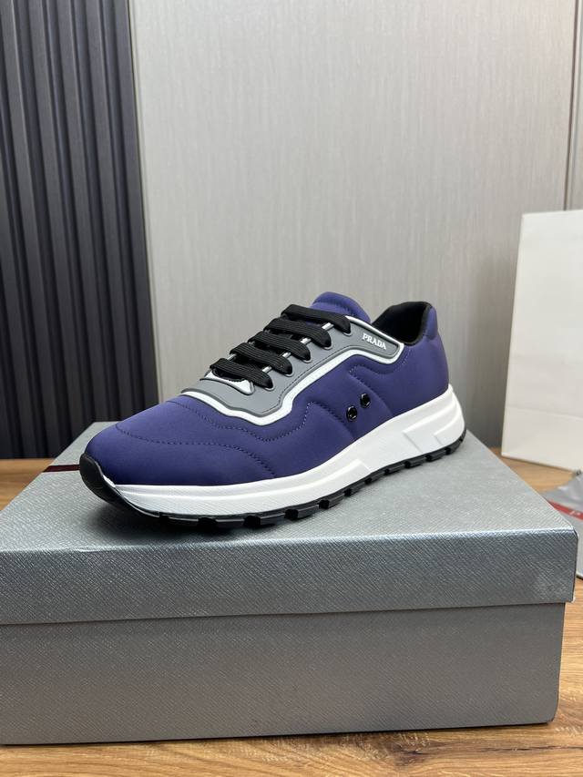 Factory P price Prada men's shoes counter hot sale, official website synchroniza