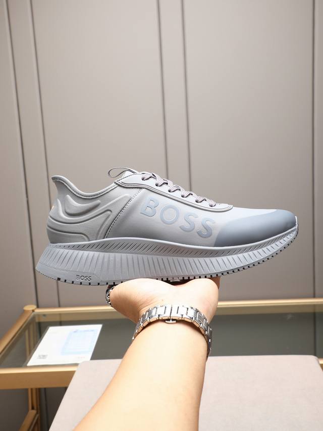 P Boss men's casual sports shoes, original mold, upper made of Italian imported