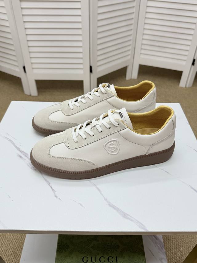 Gucci-Gucci luxury brand sports casual shoes, imported original materials, shee