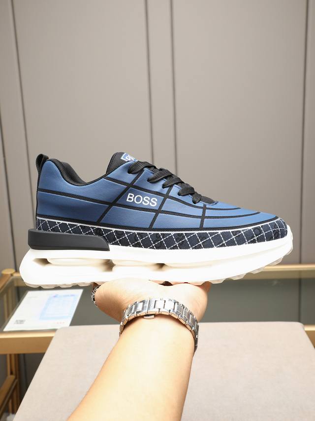 P Boss men's casual sports shoes, imported glue stitching, pure cotton breathabl