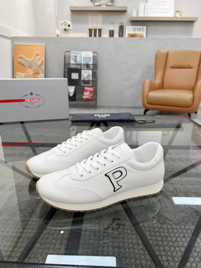 38-45 Prada new men's leather sneakers, the best version on the market, welcome