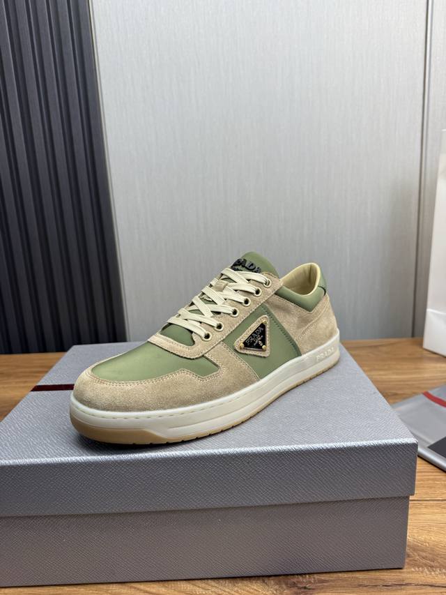 Factory P price Prada men's shoes counter hot sale, official website synchroniza