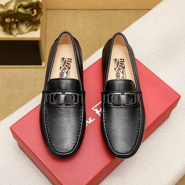 Product brand: Ferragamo Ferragamo loafers Standard size: 38-44 45. Customized P