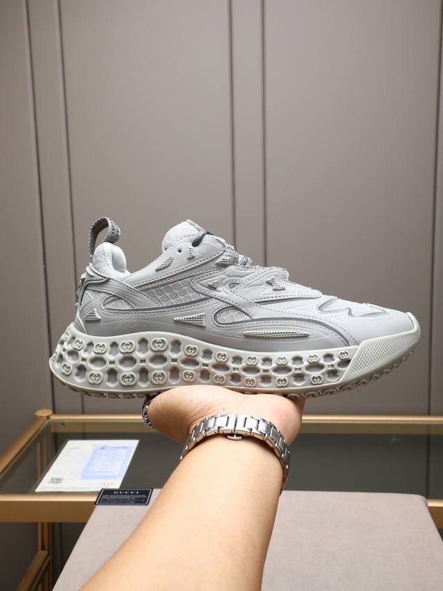 P Gucci Ripple series 2025 casual sports shoes, buy the original accurate replic