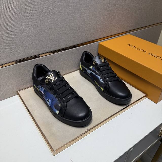 Factory price Pp Lv~ Men's casual shoes 2025Z counter simultaneous sale Size: 38