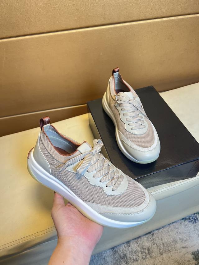 P Bc New Brunello Cucinell* low-top sneakers Official price Rmb,000 Classic yarn