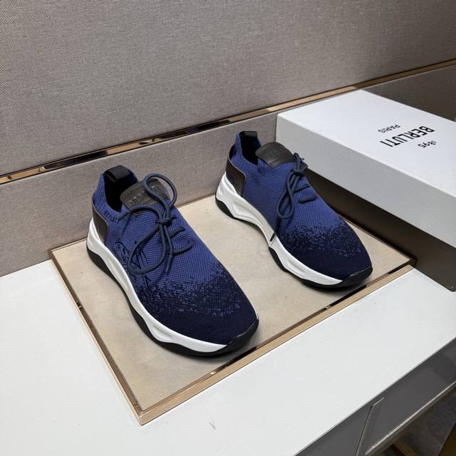 Factory price Pp Blue ~ Men's casual shoes, 2025Z cabinet simultaneous sale Size