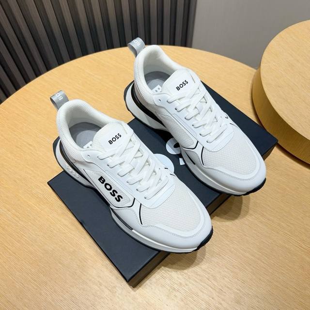 Factory P Boss new original men's sports shoes. Well-known sports brand new mode