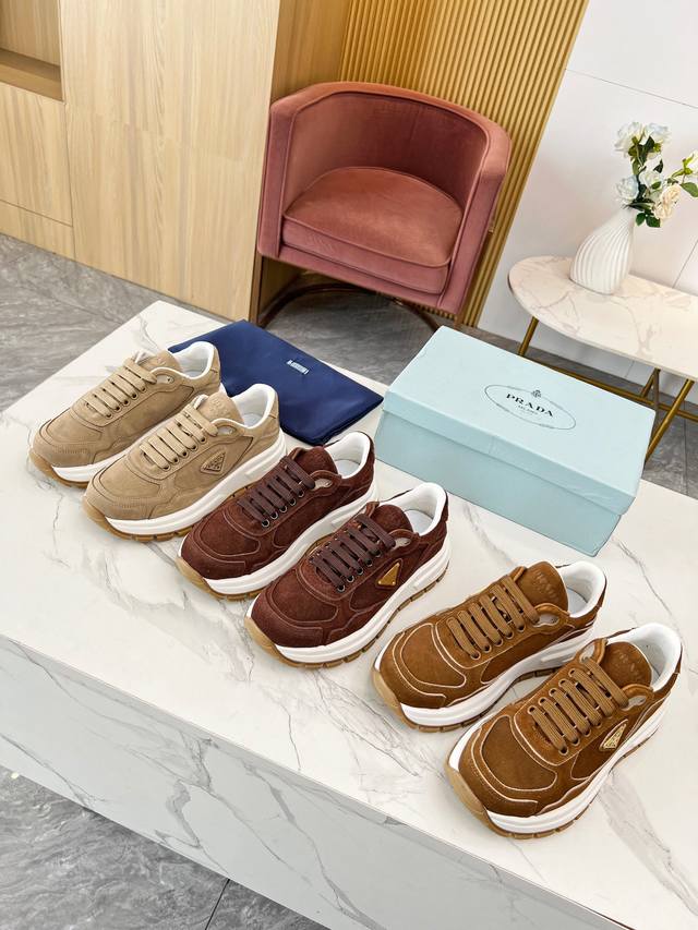 New couple Prada Prada Ss autumn and winter new Dexun shoes casual shoes officia