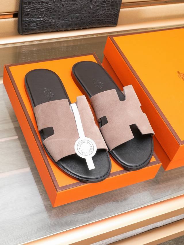 Hermes high-quality slippers are 1:1 mold customization, upgraded outsole, light