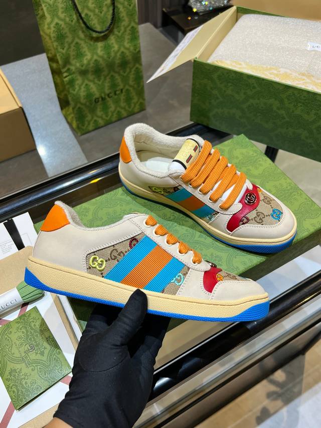 Actual price: 330Gucci dirty shoes are of top factory P quality, one-to-one with