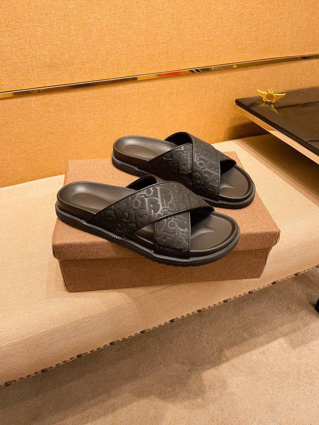 Factory P batch new models are on the market. Dior slippers are high-end 1:1 mol